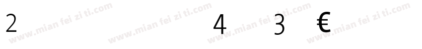 Alto Pro Mono Con Bold字体转换